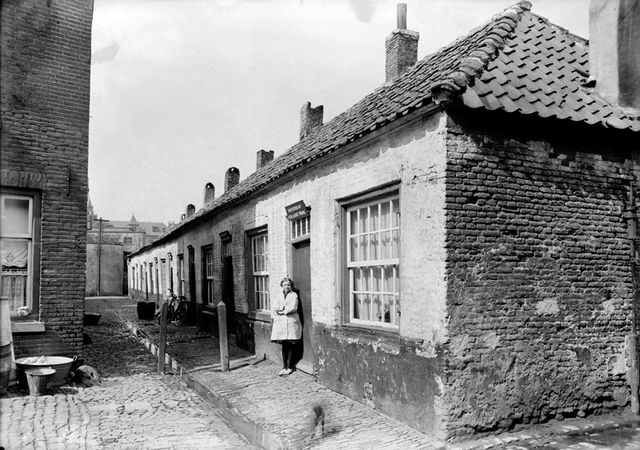 Kamerwoningen in Louwschepoort 1932