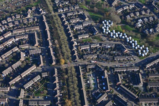 Luchtfoto Maaspoort