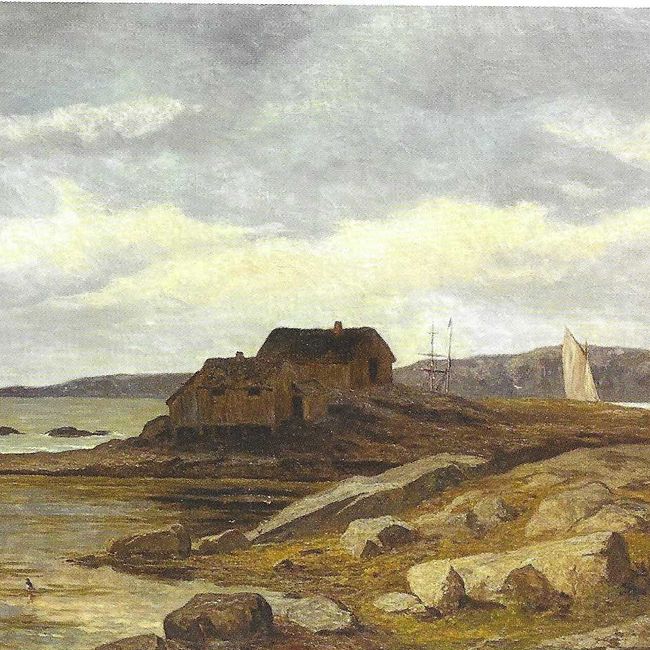 Euphrosine-Beernaert-Noordkaap-Noorwegen-Particuliere-collectie
