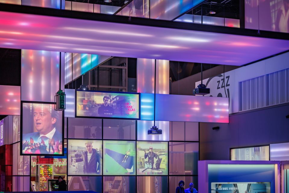 Media reactor in het mediamuseum van beeld & geluid