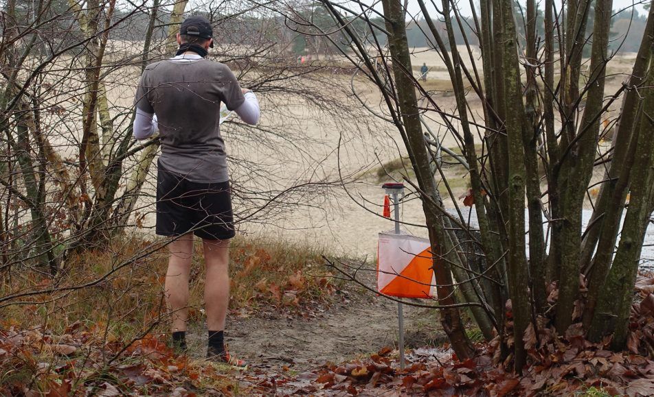 man bij soesterduinen