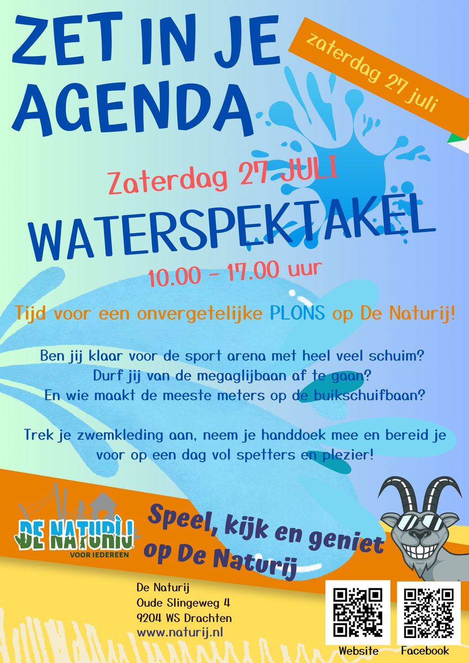 Spetterend feest Waterspektakel