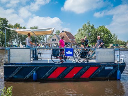 De Rufus vaart naar de overkant