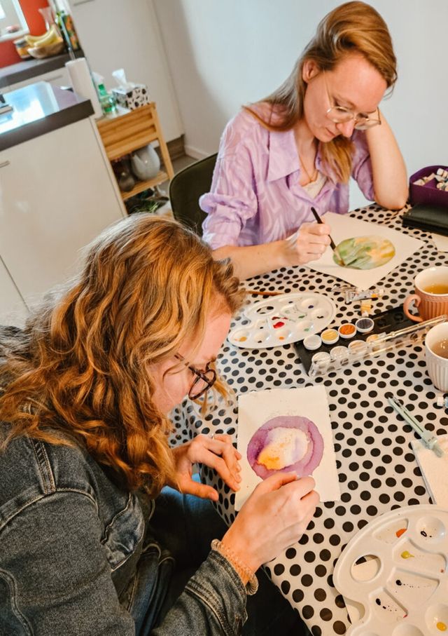 Workshop - Watercolor universe - DotsbyGemma