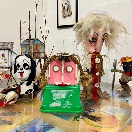 Objecten uit het KinderKunstLab