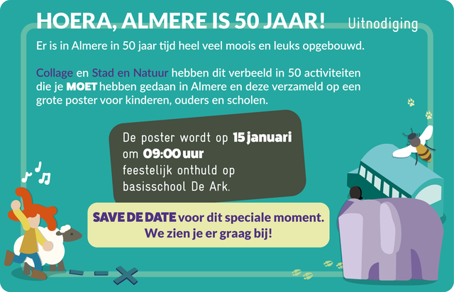 Activiteiten Almere 50 jaar
