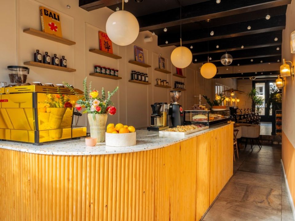 Cafe en boutique hotel Johannes binnen bij het café