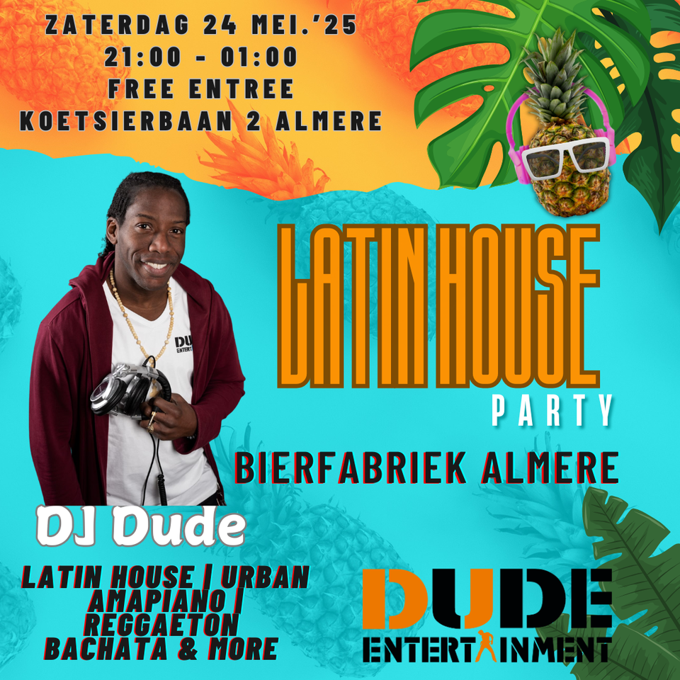 Latin house bij Bierfabriek Almere
