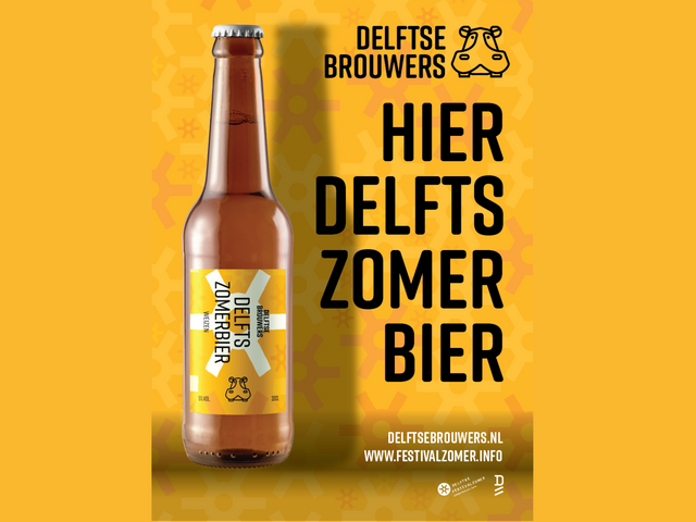 Poster van Delfts Zomerbier