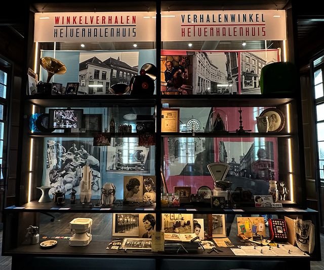 De tentoonstelling Winkelverhalen