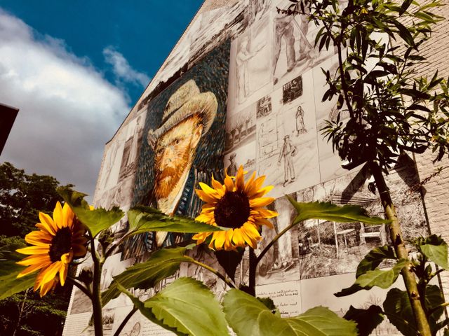 Van Gogh wand Etten-Leur