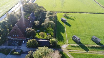 Drone foto Pean-buiten Weidum