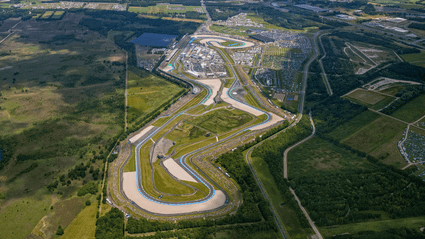 Foto vanuit de lucht tijdens TT Assen 2025