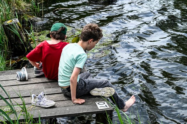 Pootje baden kids Delftse Hout