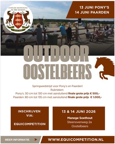 aankondiging outdoor oostelbeers