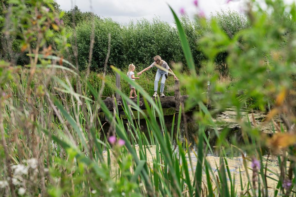 Blote voeten pad bij Buitenplaats Kameryck 8