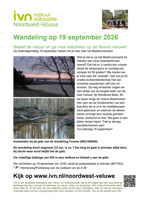 IVN Beekhuizerzand