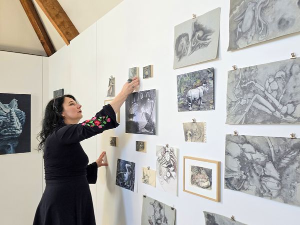 Maartje Meerman in de KunstKathedraal