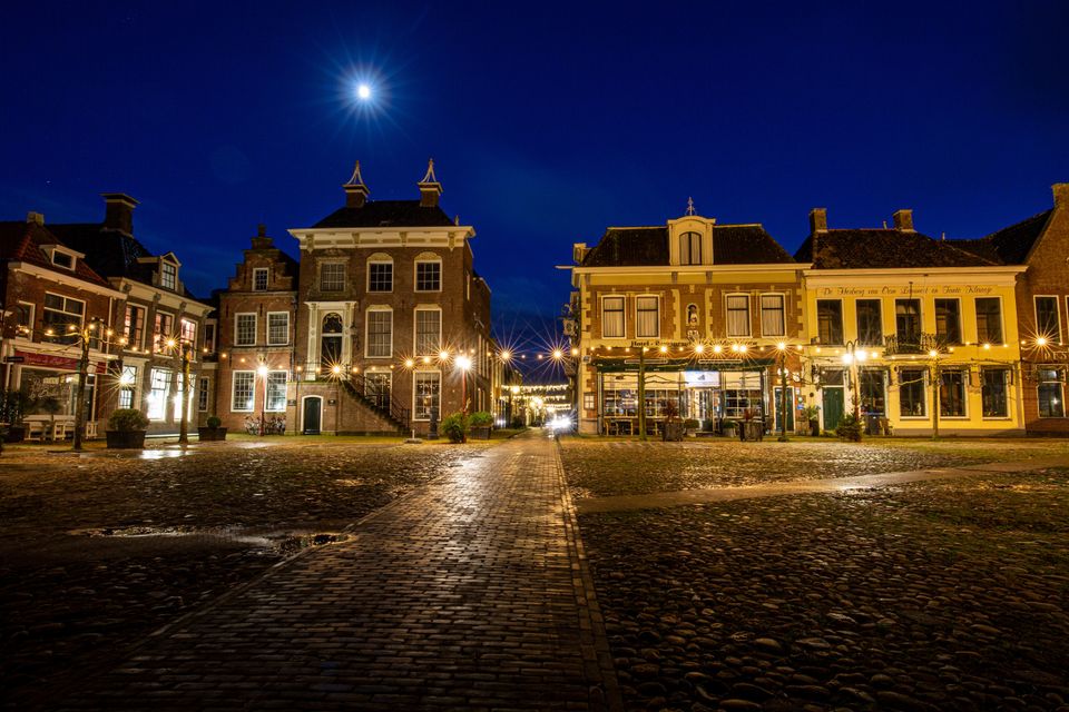 kerstsfeer in workum