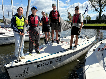 Leer zeilen bij Zeilschool De Ulepanne in Balk.