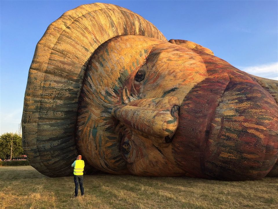 Van Gogh luchtballon