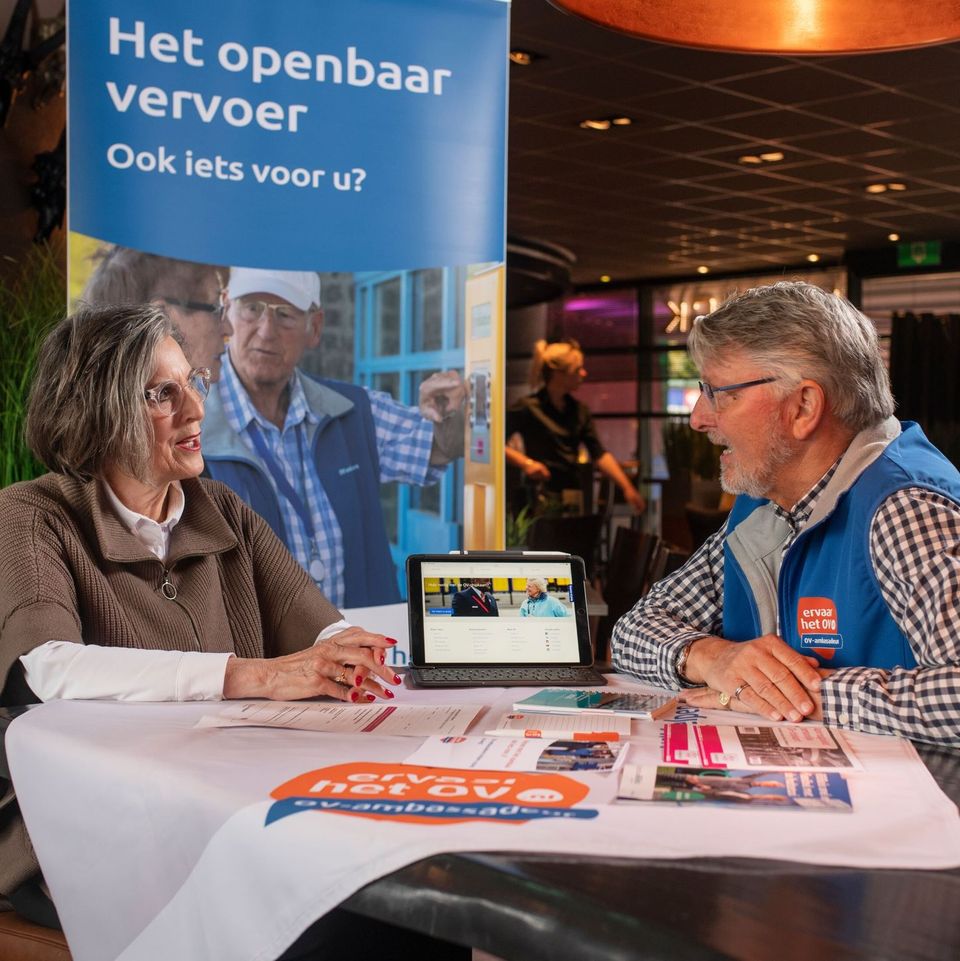 Inloopspreekuur | Ervaar het openbaar vervoer