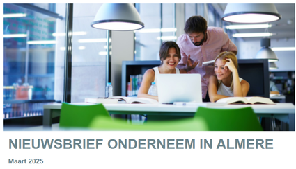 Nieuwsbrief Onderneem in Almere