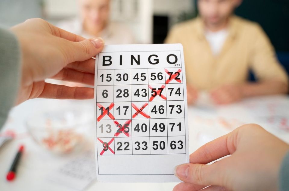 Bingokaart getallen