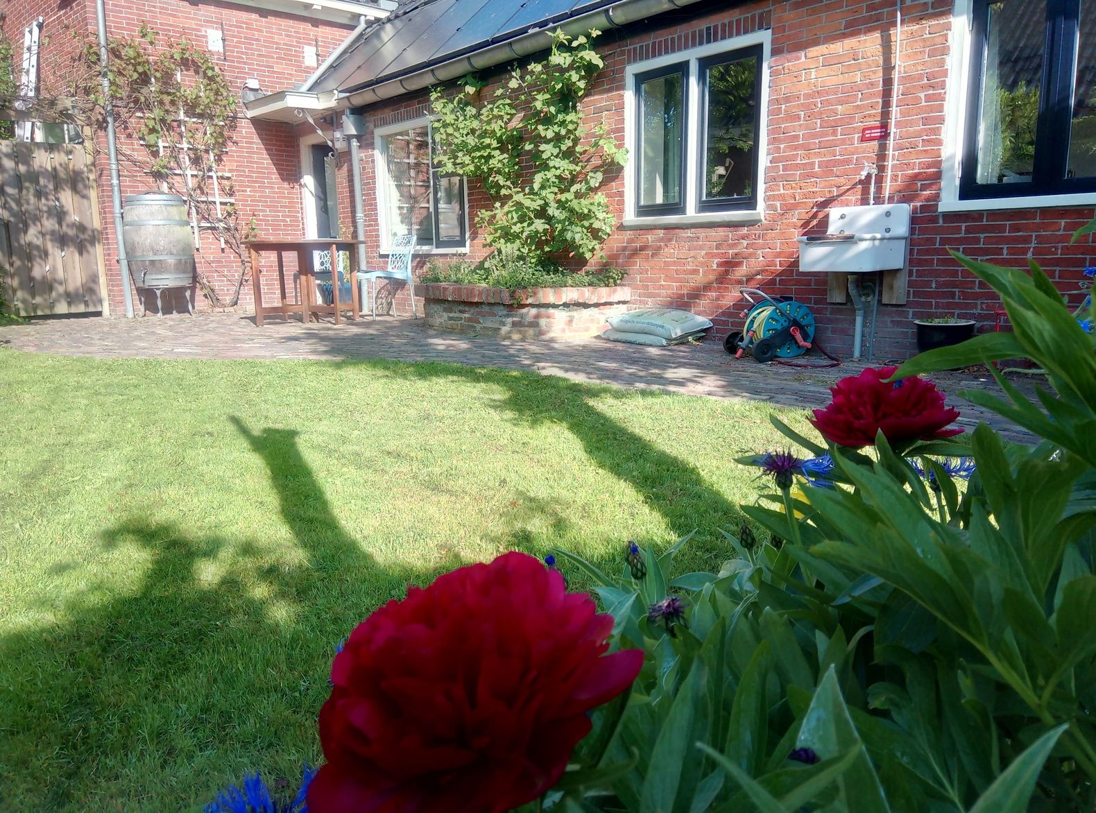 Veel privacy. Eigen entree en tuinterras.