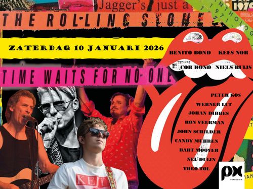Een poster van The Rolling Stones