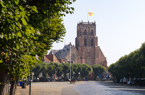 Toren van de Sint Geertruidskerk in Geertruidenberg