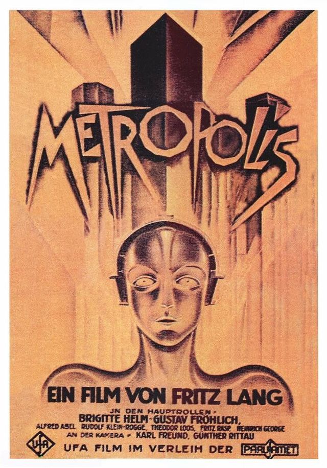 Poster van de film Metropolis (1927)
