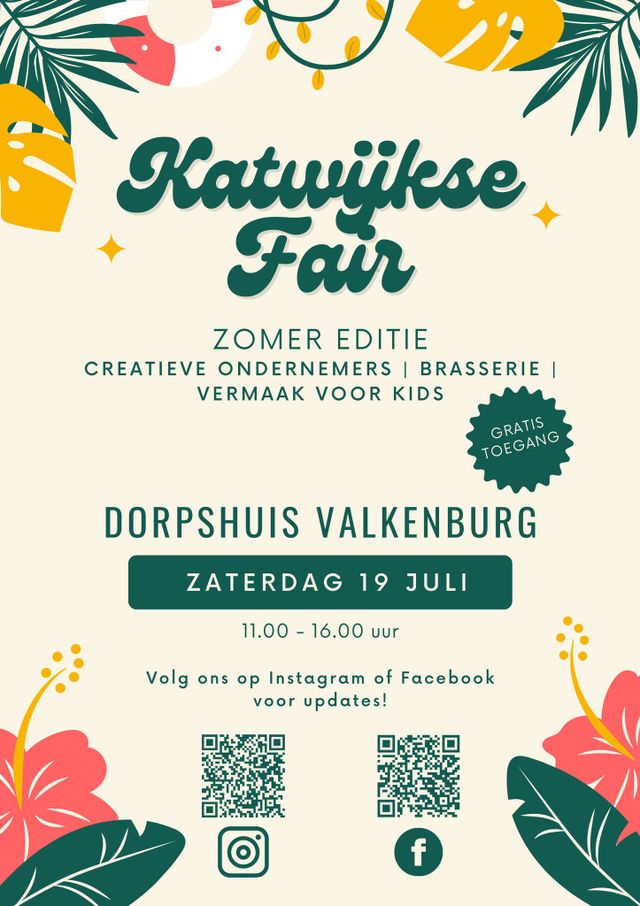 Afbeelding flyer Katwijkse fair