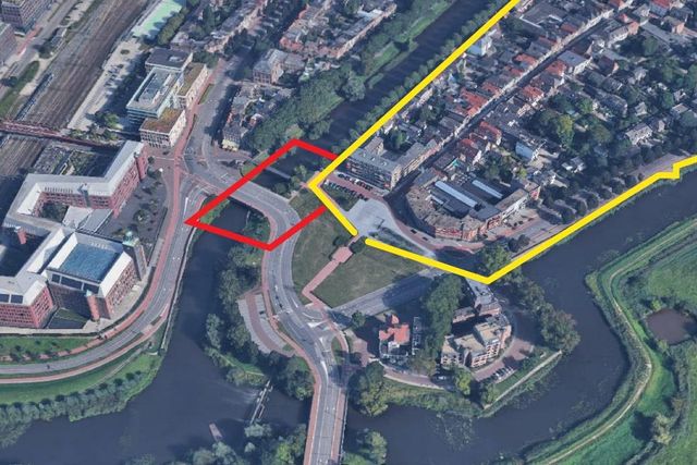 Luchtfoto ligging bastion Deuteren