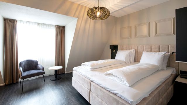 Luxere hotelkamer van Hotel Old Dutch