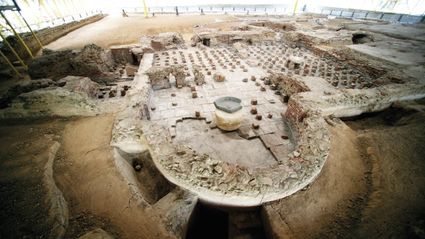 restanten Romeins badhuis Thermenmuseum Heerlen