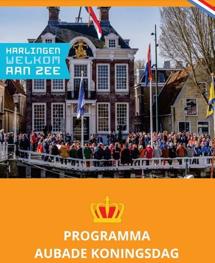 Koraalmuziek en aubade op Koningsdag in Harlingen