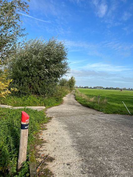 Wandelpaden tussen weilanden in Noorderloos