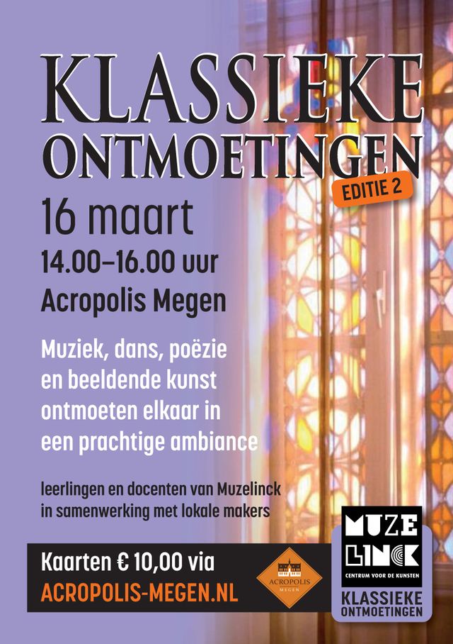 Flyer Klassieke ontmoetingen 2025