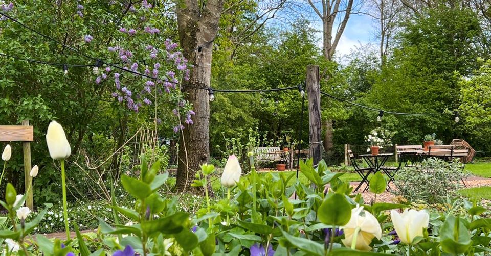 Heerlijk Hemelum Open tuin tijdens de openingstijden van de theetuin