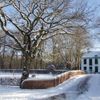 Kippenburg in de sneeuw