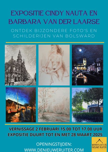 Expositie van Cindy Nauta en Barbara van der Laarse