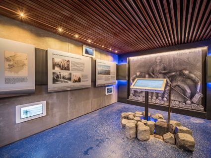 expositie van het kazemattenmuseum