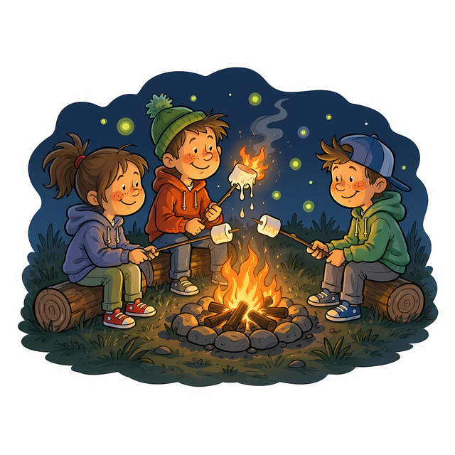 Kamperen kinderen