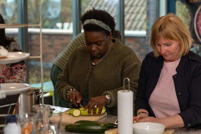 Multicultureel Koken voor Vrouwen sfeerimpressie