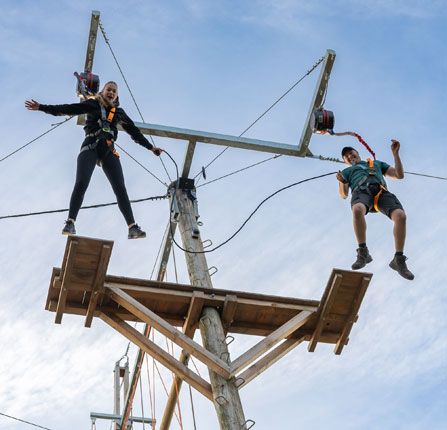 Teambuilding toren klimpark