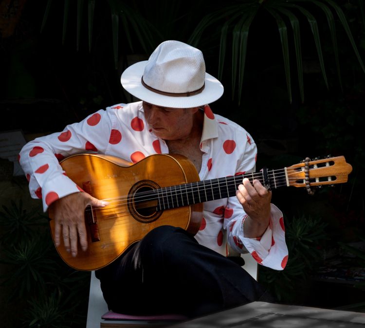 gipsy flamenco gitarist Manito