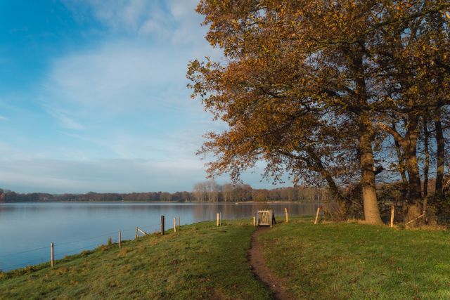 bussloo in de herfst