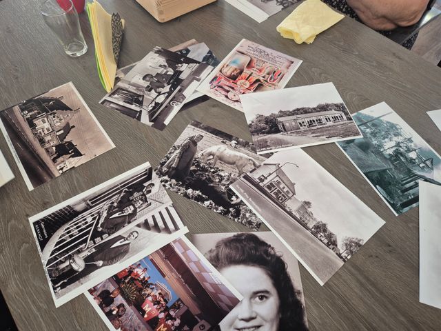 Foto's van verschillende onderwerpen uit het verleden van Nuland