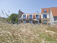 4 persoons huis aan het einde van de Dorpsstraat met uitzicht op het Wad